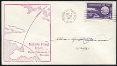 US 1173 on Cover Signed by the President of the Philippines, Carlos P. Garcia