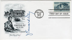US 1962 #1198 FDC Signed by the PMG, J. Edward Day
