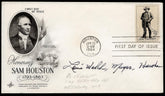 US 1964 #1242FDC Signed by Louie Welch, Mayor of Houston 1964-1974