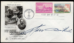 US 1964 #1248 FDC Signed by US Senator Alan Bible of Nevada