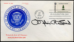 US 1969 #1347 Inauguration Day Cover Signed by Melvin Laird, US Secretary of Defense