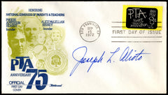 1972 #1463 FDC Signed by Joseph L. Alioto, Mayor of San Francisco, 1968-1976