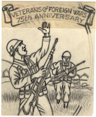 Ralph Dyer Artwork : Scott 1525, Veterans