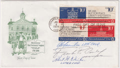US 1543-46 FDC Signed by Designers and Engravers of Issue