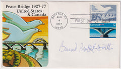US 1721 + Canada Joint Issue FDC Signed by the Designer