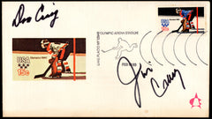 US 1980 Olympic Cover with #1798 Signed by Jim Craig, Hockey Goalie 1980 Olympics