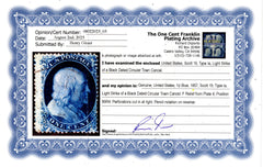 US 19 Ave-Fine Used, Sound Used , Centered to the Right, Pos. 99R4, Doporto Cert. & PF Cert.