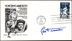 1983 2046 FDC Signed by Leo Durocher, Baseball player, manager & coach