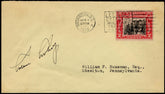US 1929 #651 on Cover Autographed by President Calvin Coolidge