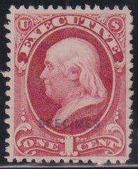 US Officials #O10XS Mint\LH VF