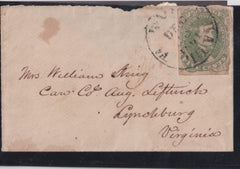 US Confederates #1 Used F - VF