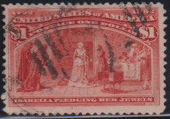 US Early Commemoratives #241 Used F - VF