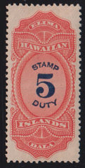 US Possessions - Hawaii #R15 Mint\NH XF