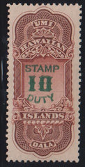 US Possessions - Hawaii #R16 Mint\NH VF - XF