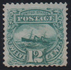 US 1869 Pictorials #117 Mint F+