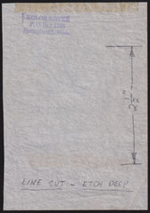 US Cachet /Stamp Artwork - Kolor Kover #1107