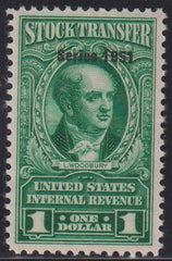 US Revenues #RD349 Mint\NH SUP