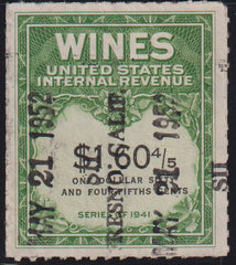 US Revenues #RE196a Used VF