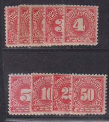 US Revenues #R206//216 Mint\LH/NH
