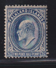 British Area A- M - Falkland Islands #25a Mint\Hinged F