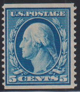 US Washington - Franklin #355 Mint\LH F - VF
