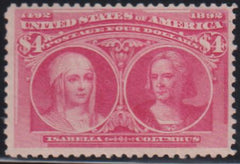 US Early Commemoratives #244 Mint\Hinged F - VF