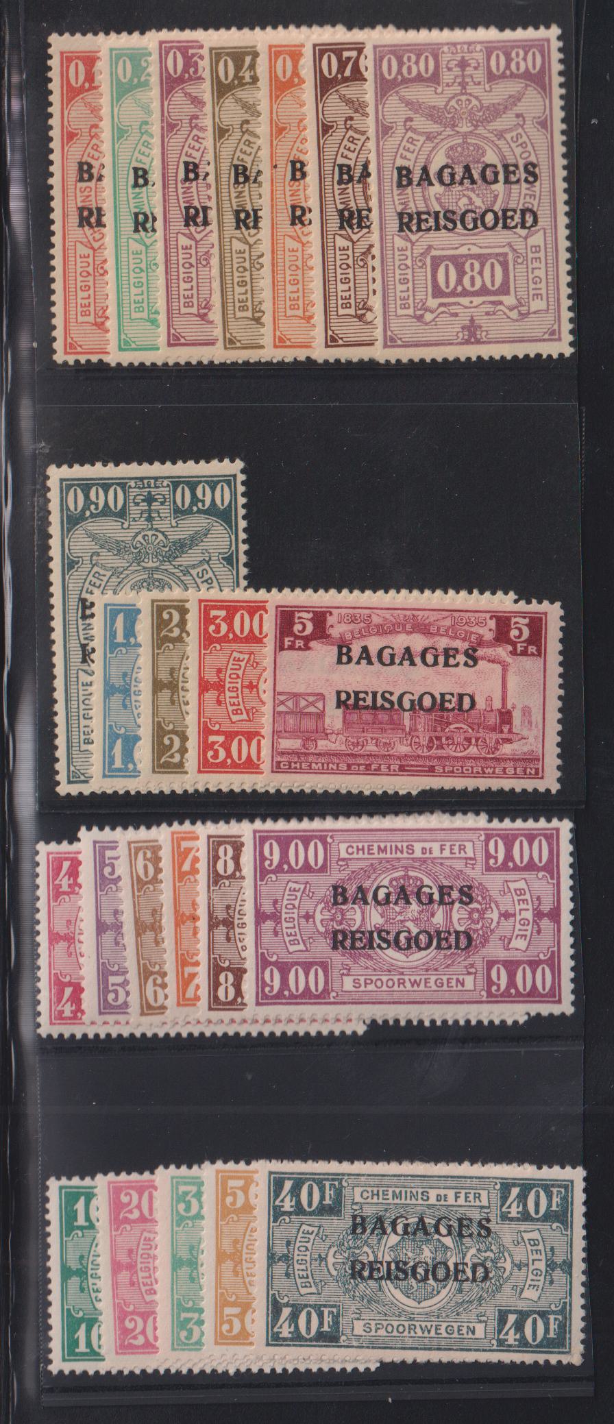 Belgium and Area #Yv1//24 Mint\LH F - VF