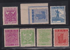 Countries - N- Z - Ryukyu Islands #1a-7a Mint\NH F - VF