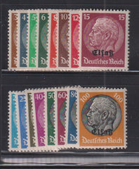 French Colonies and French Area - Alsace #N27-42 Mint\NH F - VF