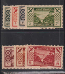 French Colonies and French Area - Lebanon #C49-55 NH F - VF
