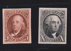 US Essays and Proofs #3P4-4P4 Mint XF
