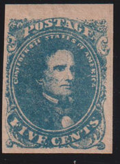 US Confederates #4 NH VF - XF