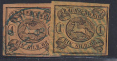 German Colonies - Brunswick #6,11A Used
