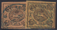 German Colonies - Brunswick #6,11A Used