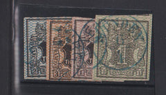 German Colonies - Hannover #11-14 Used VF