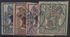 German Colonies - Hannover #11-14 Used VF