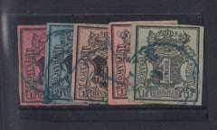 German Colonies - Hannover #2,3,3A,5 Used VF