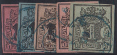 German Colonies - Hannover #2,3,3A,5 Used VF
