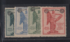 Italy and Italian Area #171-4 Mint\NH F - VF