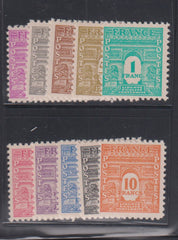 France #475-476h Mint\LH F - VF