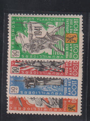 German Colonies - Flemish Legion #1-4 Mint\LH