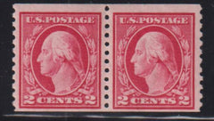 US Washington - Franklin #444 Hinged F - VF