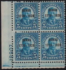 US Early Commemoratives #648 LH F - VF