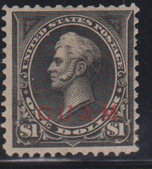 US Possessions - Guam #13 Hinged F - VF