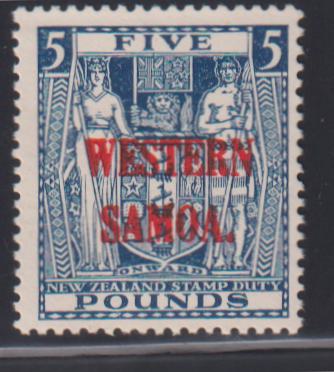 Countries - N- Z - Samoa #180 Mint\NH F - VF