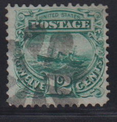 US 1869 Pictorials #117 Used F - VF