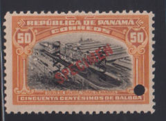 US Possessions - Canal Zone #58S Mint\NH F - VF