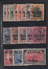 German Occupation - Belgium #N10-25 Used VF