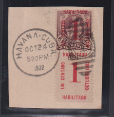 Countries A - M - Cuba #232 Used