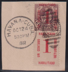 Countries A - M - Cuba #232 Used
